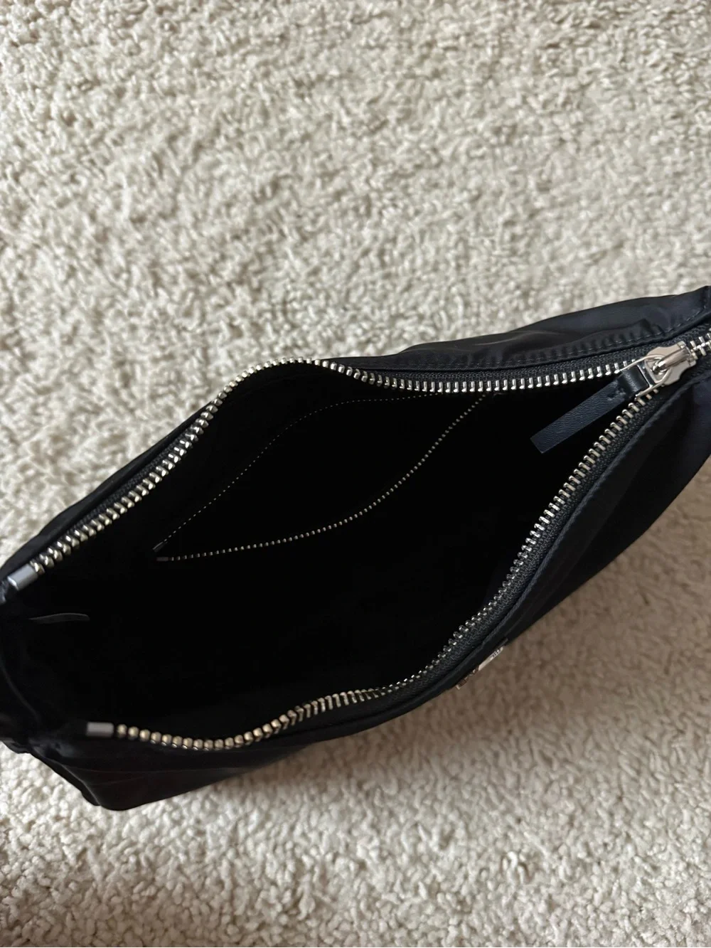 Tory Burch Black Nylon Shoulder Bag